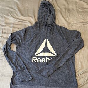 Reebok Women Long-sleeves CroppedPullover/Athletic Hoodie/Activewear Medium